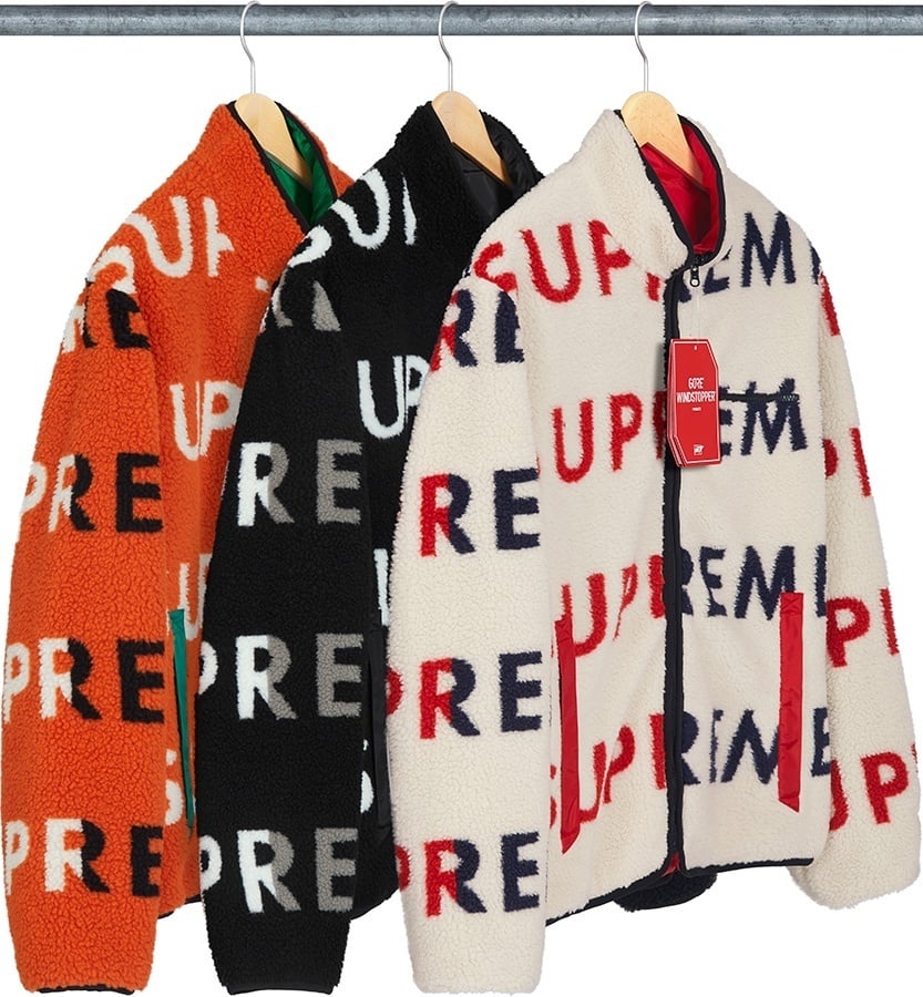 Reversible Logo Fleece Jacket